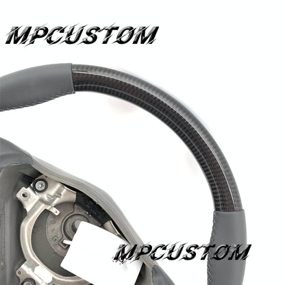 Mpcustom for Porsche 996 carbon fiber steering wheel gray smooth