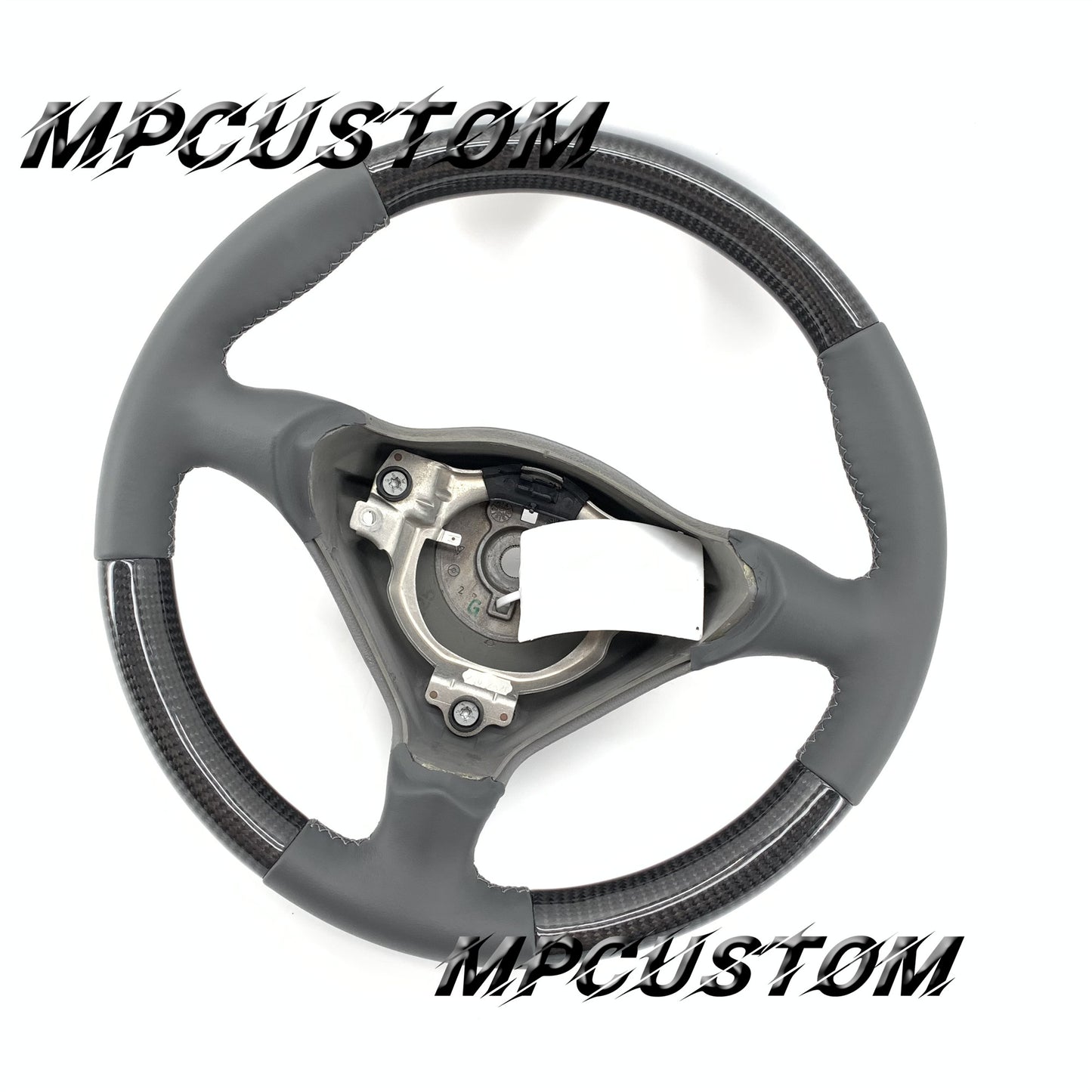 Mpcustom for Porsche 996 carbon fiber steering wheel gray smooth