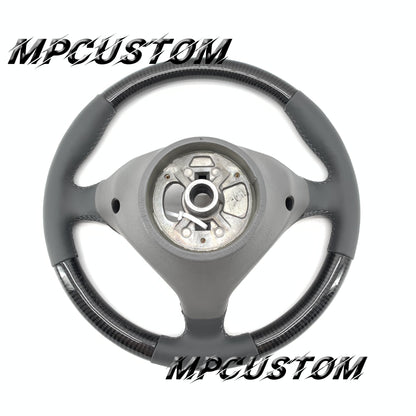 Mpcustom for Porsche 996 carbon fiber steering wheel gray smooth