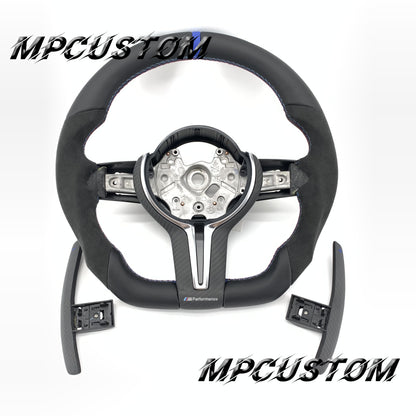 Mpcustom for BMW 2 series F22/F23/F44/F45 carbon fiber steering wheel blue stripe line
