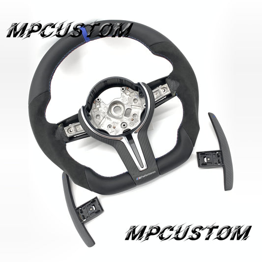 Mpcustom for BMW 4 series F32/F33/F36 carbon fiber steering wheel Alcantara