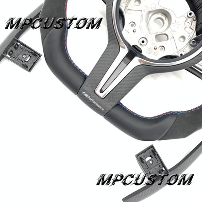 Mpcustom for BMW 4 series F32/F33/F36 carbon fiber steering wheel Alcantara