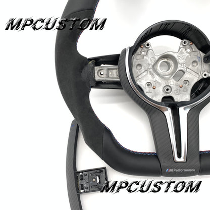 Mpcustom for BMW 4 series F32/F33/F36 carbon fiber steering wheel Alcantara