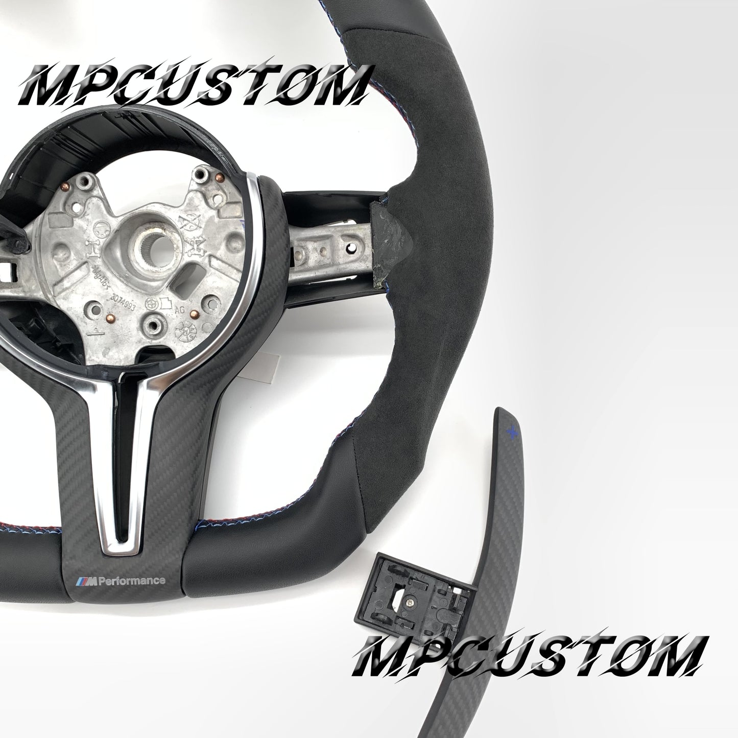 Mpcustom for BMW 3 series F30/F31/F35 carbon fiber steering wheel matte