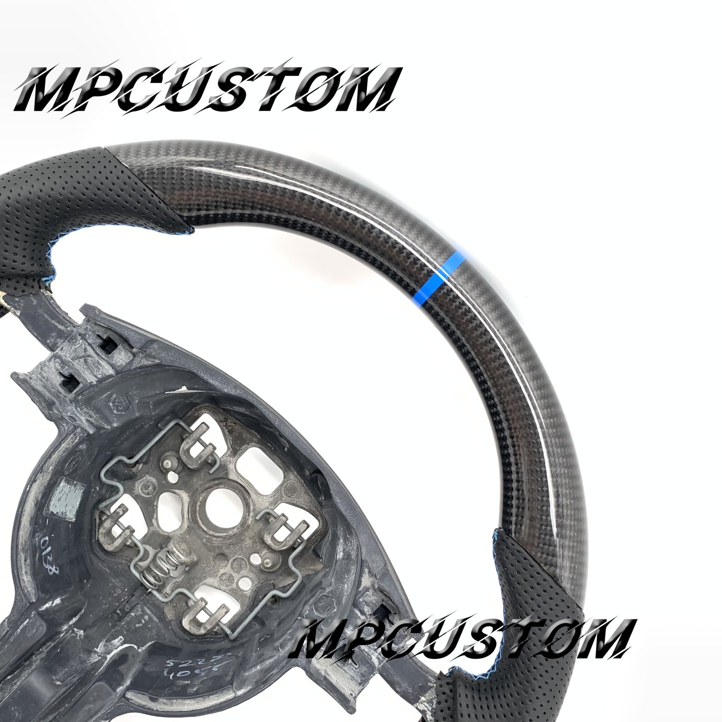 Mpcustom for Porsche Cayenne pamela 2011-2015 carbon fiber steering wheel gloss
