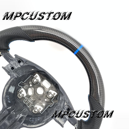Mpcustom for Porsche Cayenne pamela 2011-2015 carbon fiber steering wheel gloss