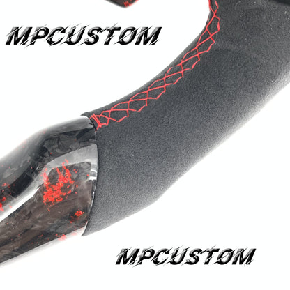 Mpcustom for Mercedes Benz w205 808 carbon fiber steering wheel