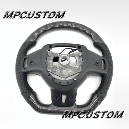 Mpcustom for Dodge 2011-2014 carbon fiber steering wheel round top