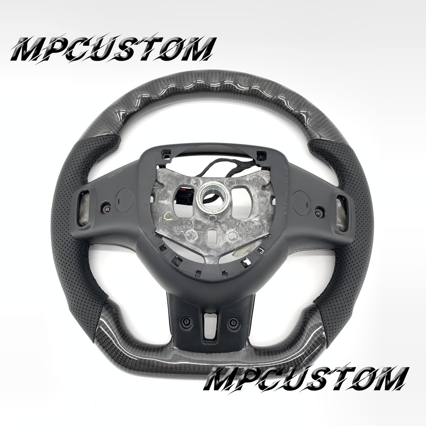 Mpcustom for Dodge 2011-2014 carbon fiber steering wheel gloss