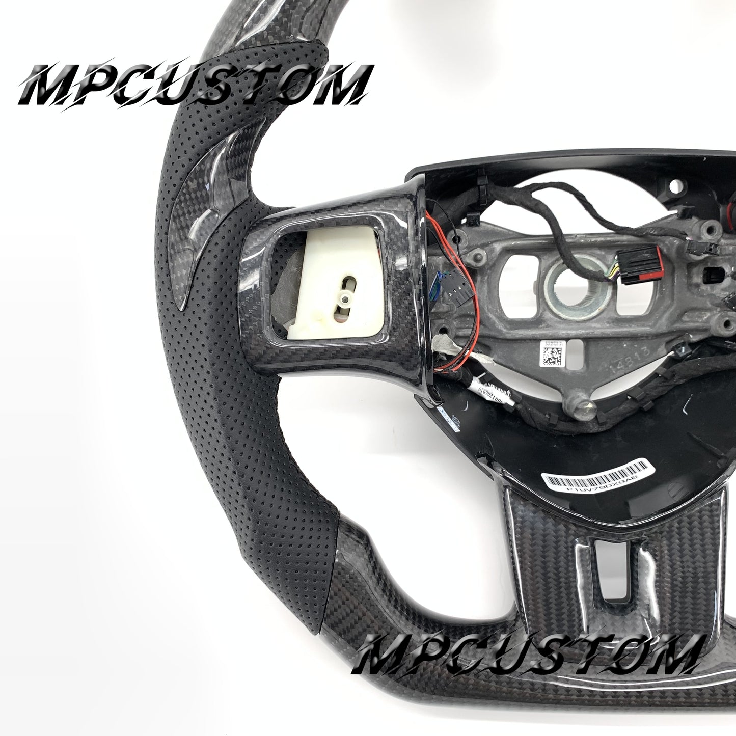 Mpcustom for Dodge 2011-2014 carbon fiber steering wheel round top