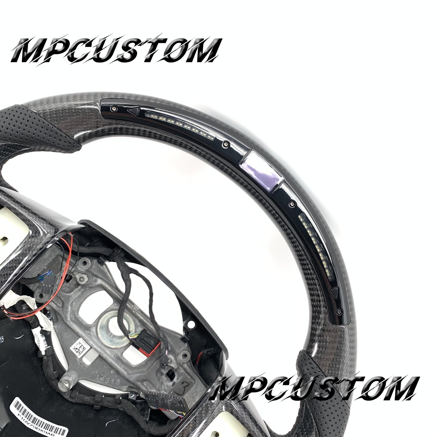 Mpcustom for Dodge 2011-2014 carbon fiber steering wheel round top