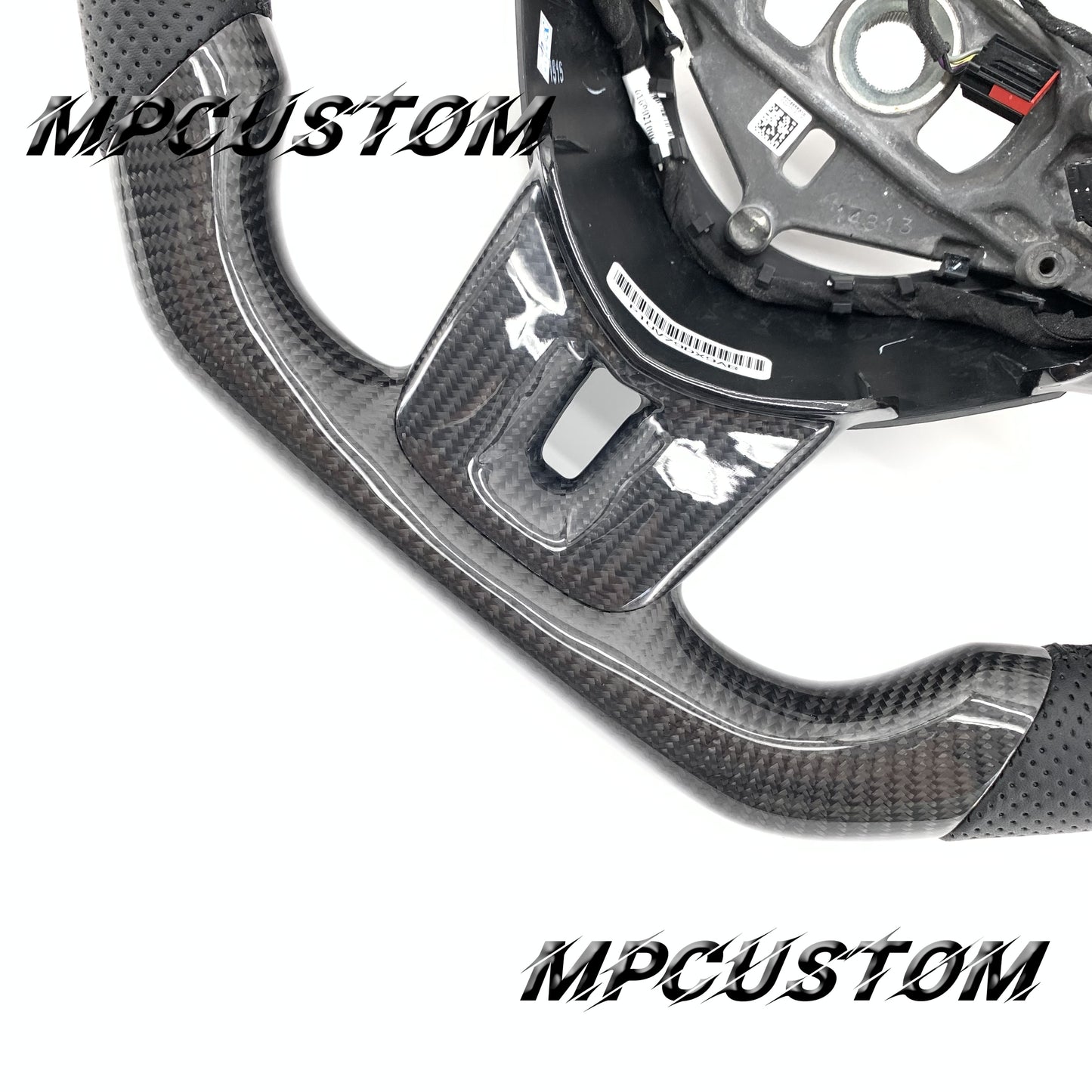 Mpcustom for Dodge 2011-2014 carbon fiber steering wheel round top