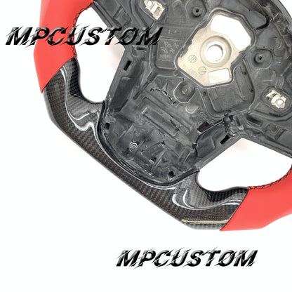 Mpcustom for Toyota Supra 2020 carbon fiber steering wheel smooth