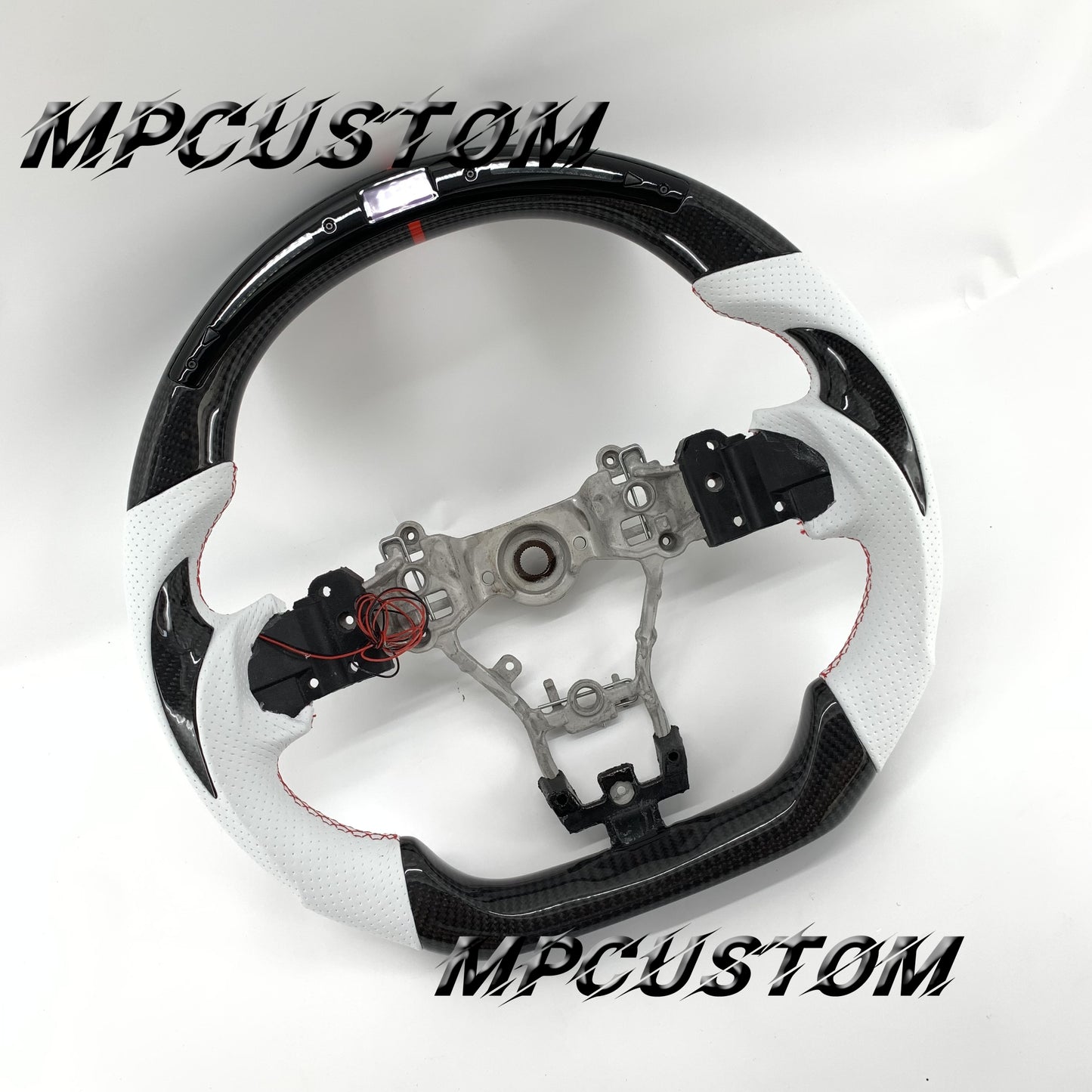 Mpcustom for Subaru 2015-2021 carbon fiber steering wheel gloss
