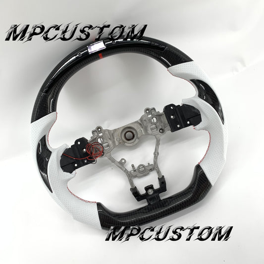 Mpcustom for Subaru 2015-2021 carbon fiber steering wheel gloss