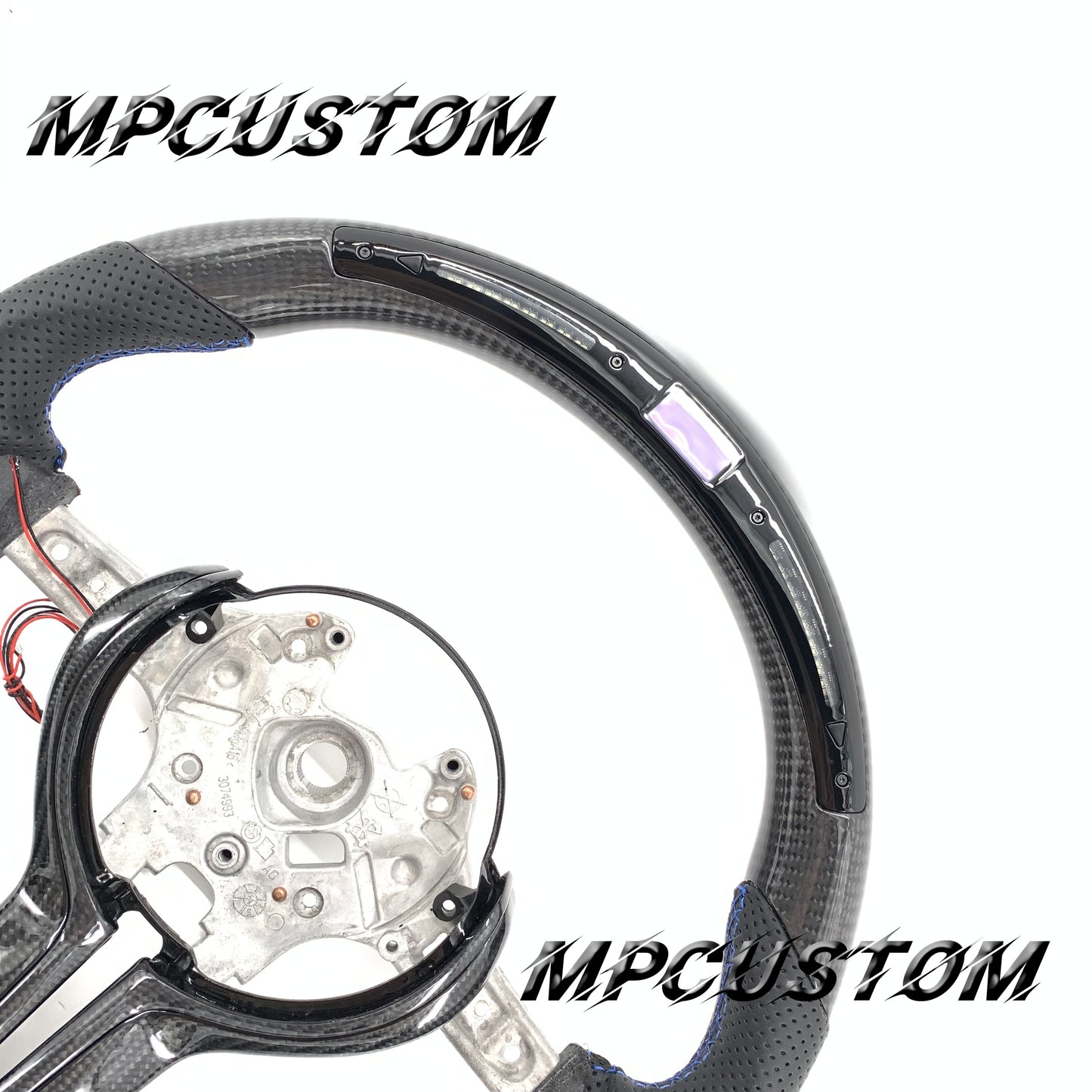 Mpcustom for BMW 1 series F20/F21/F40 carbon fiber steering wheel led
