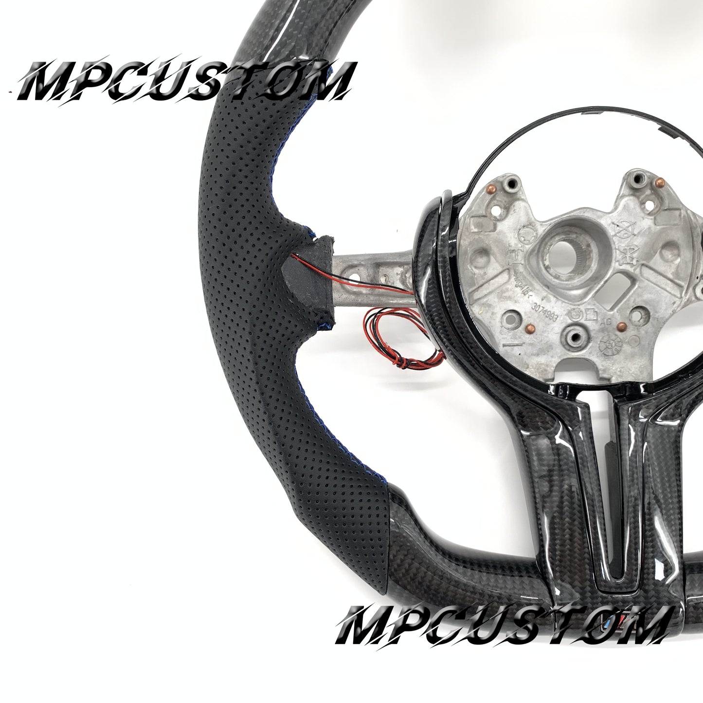 Mpcustom for BMW 7 series F01/F02/F03 carbon fiber steering wheel led