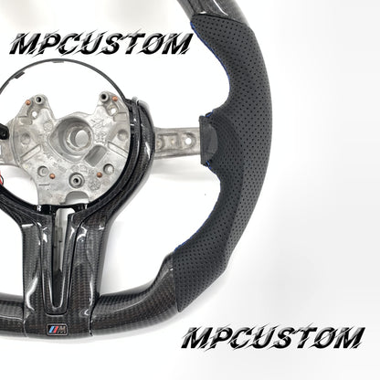Mpcustom for BMW M2 F87/M3 F80/M4 F82/F83/M5F10/F90 carbon fiber steering wheel led