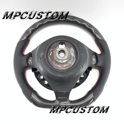 Mpcustom for Maserati GT carbon fiber steering wheel gloss and led