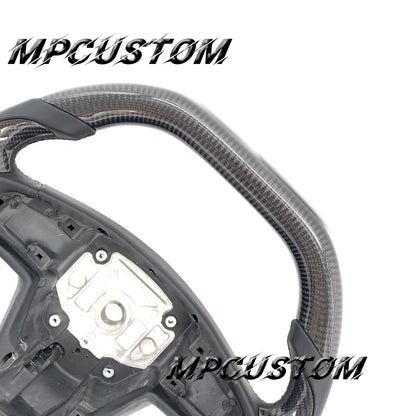 Mpcustom for Tesla model S carbon fiber steering wheel