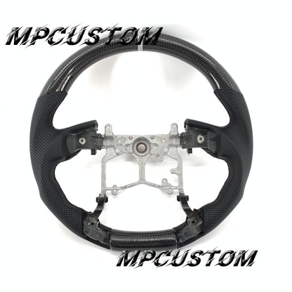 Mpcustom for Toyota Tundra 2014-2020 carbon fiber steering wheel gloss and flat bottom