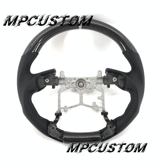 Mpcustom for Toyota Tundra 2014-2020 carbon fiber steering wheel gloss and flat bottom