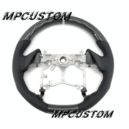 Mpcustom for Toyota Tundra 2014-2020 carbon fiber steering wheel flat bottom