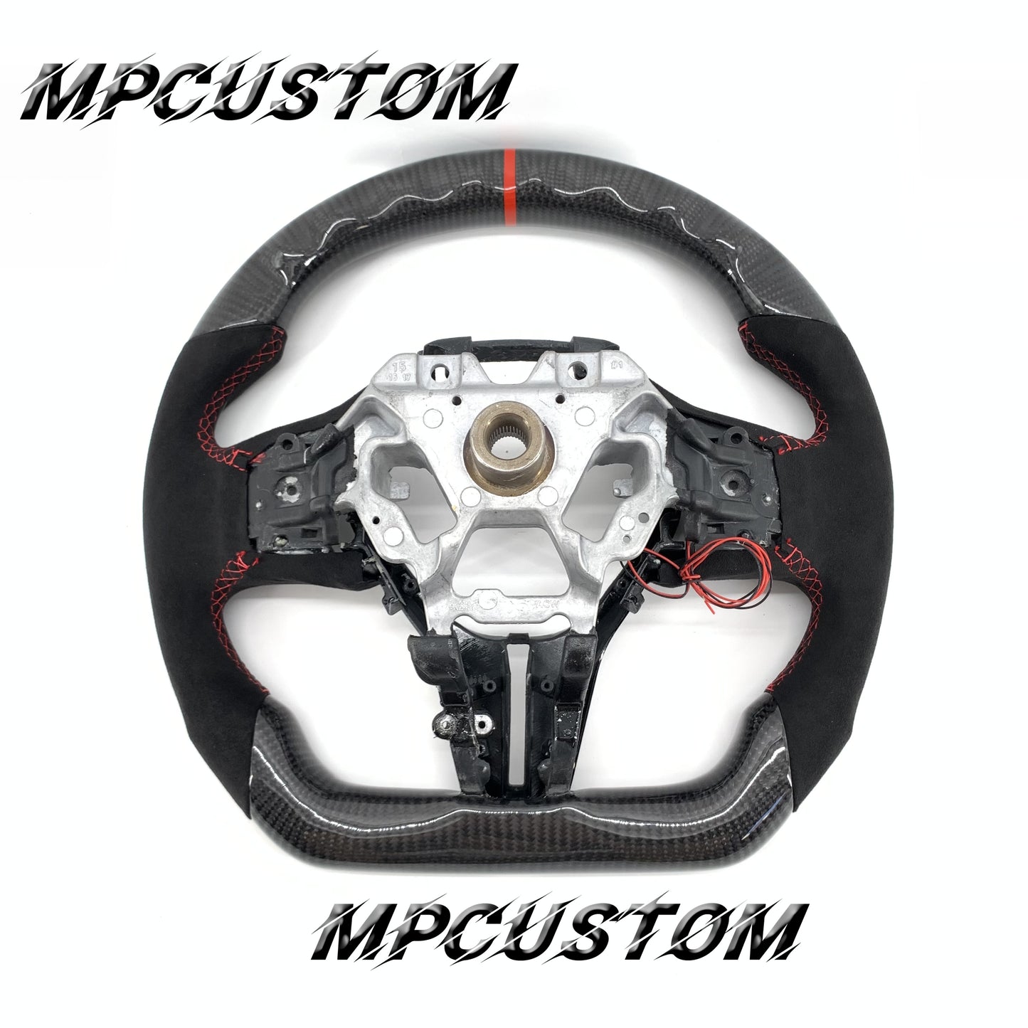 Mpcustom for Infiniti Q60 2016-2018 carbon fiber steering wheel gloss