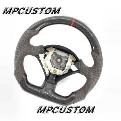 Mpcustom for Honda S2000 2000-2009 carbon fiber steering wheel red stripe line