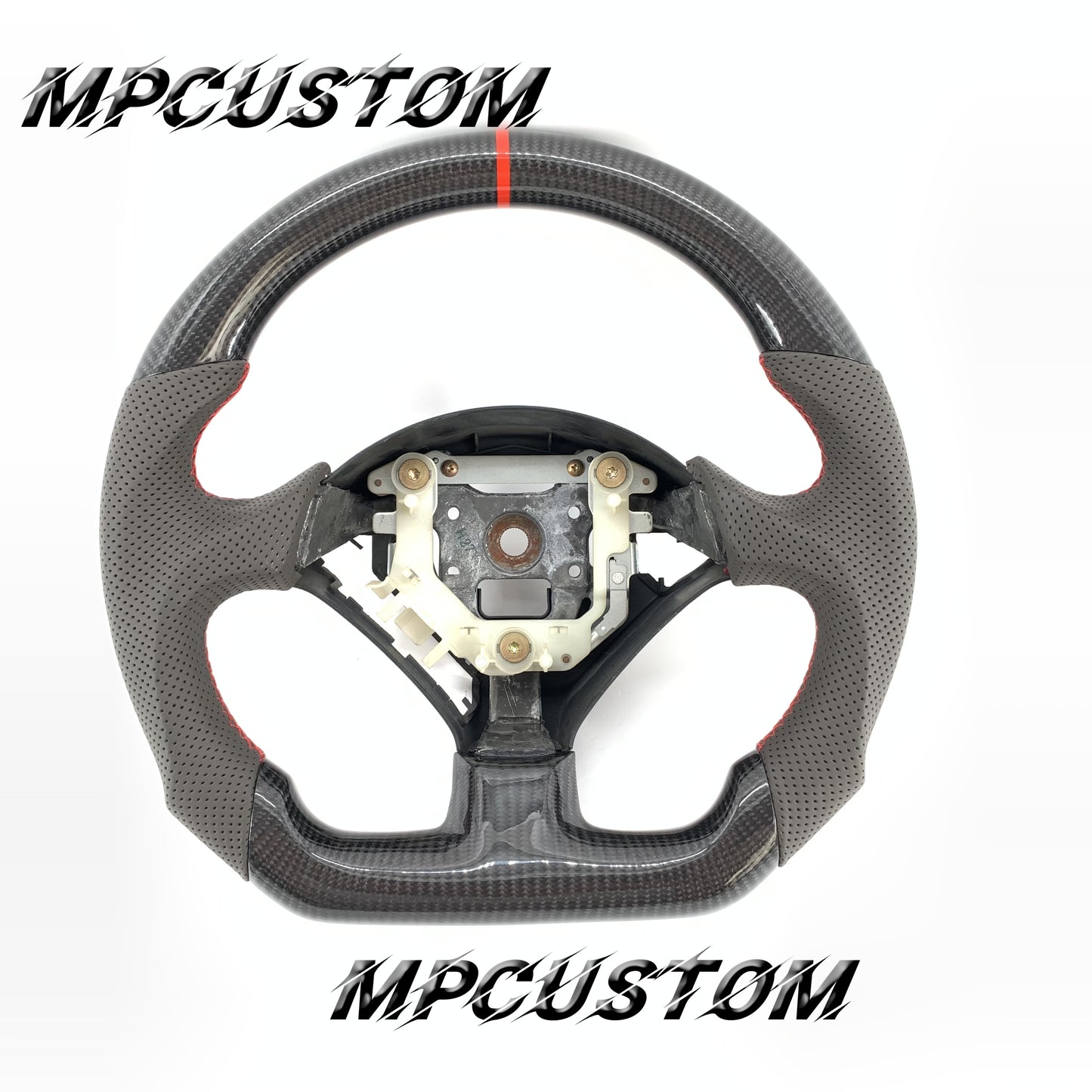 Mpcustom for Honda S2000 2000-2009 carbon fiber steering wheel flat bottom