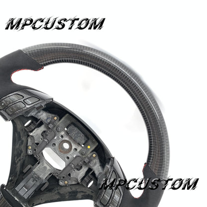 Mpcustom Acura TSX 2004-2008 carbon fiber steering wheel Alcantara