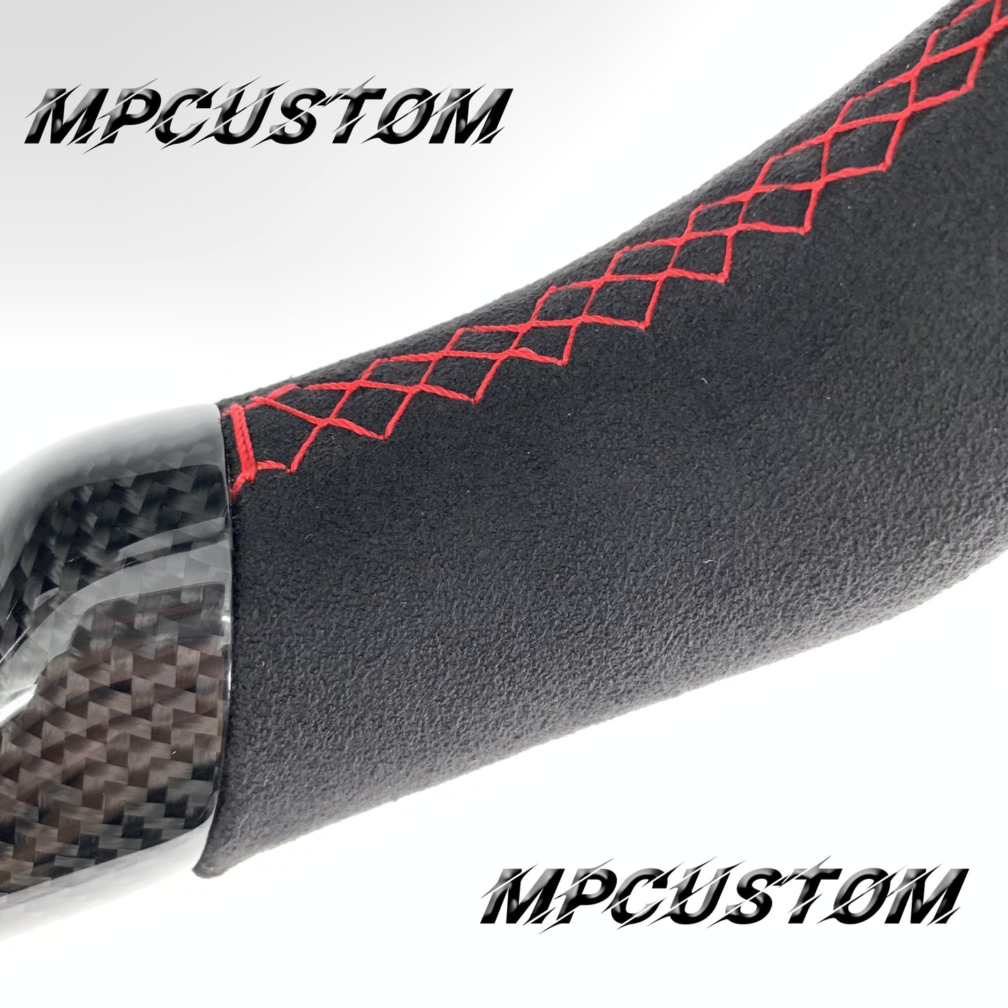 Mpcustom Acura TSX 2004-2008 carbon fiber steering wheel Alcantara