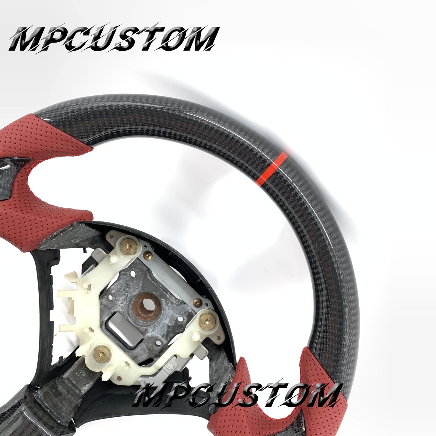 Mpcustom for Honda S2000 2000-2009 carbon fiber steering wheel round top