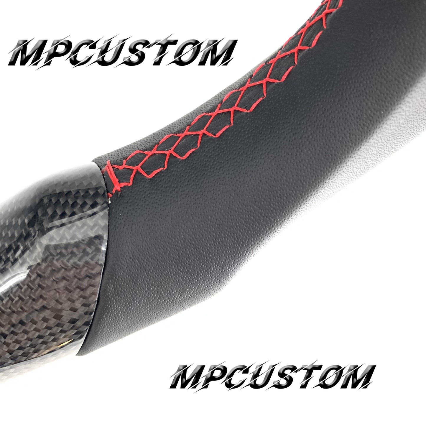 Mpcustom for Mazda 2006 carbon fiber steering wheel round top