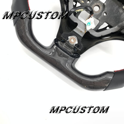 Mpcustom for Mazda 2006 carbon fiber steering wheel gloss