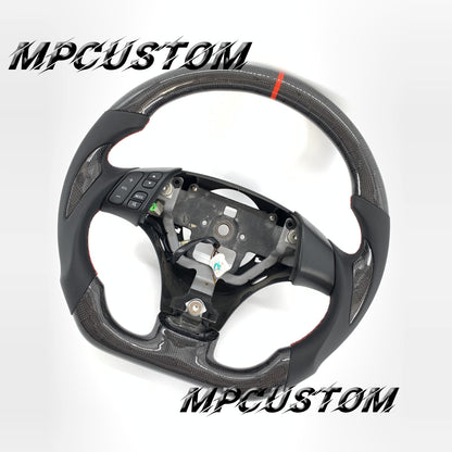 Mpcustom for Mazda 2006 carbon fiber steering wheel round top