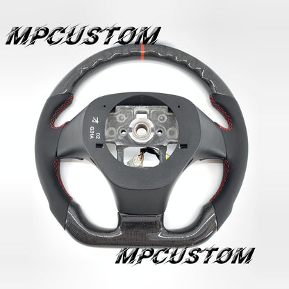 Mpcustom for Mazda 2006 carbon fiber steering wheel round top