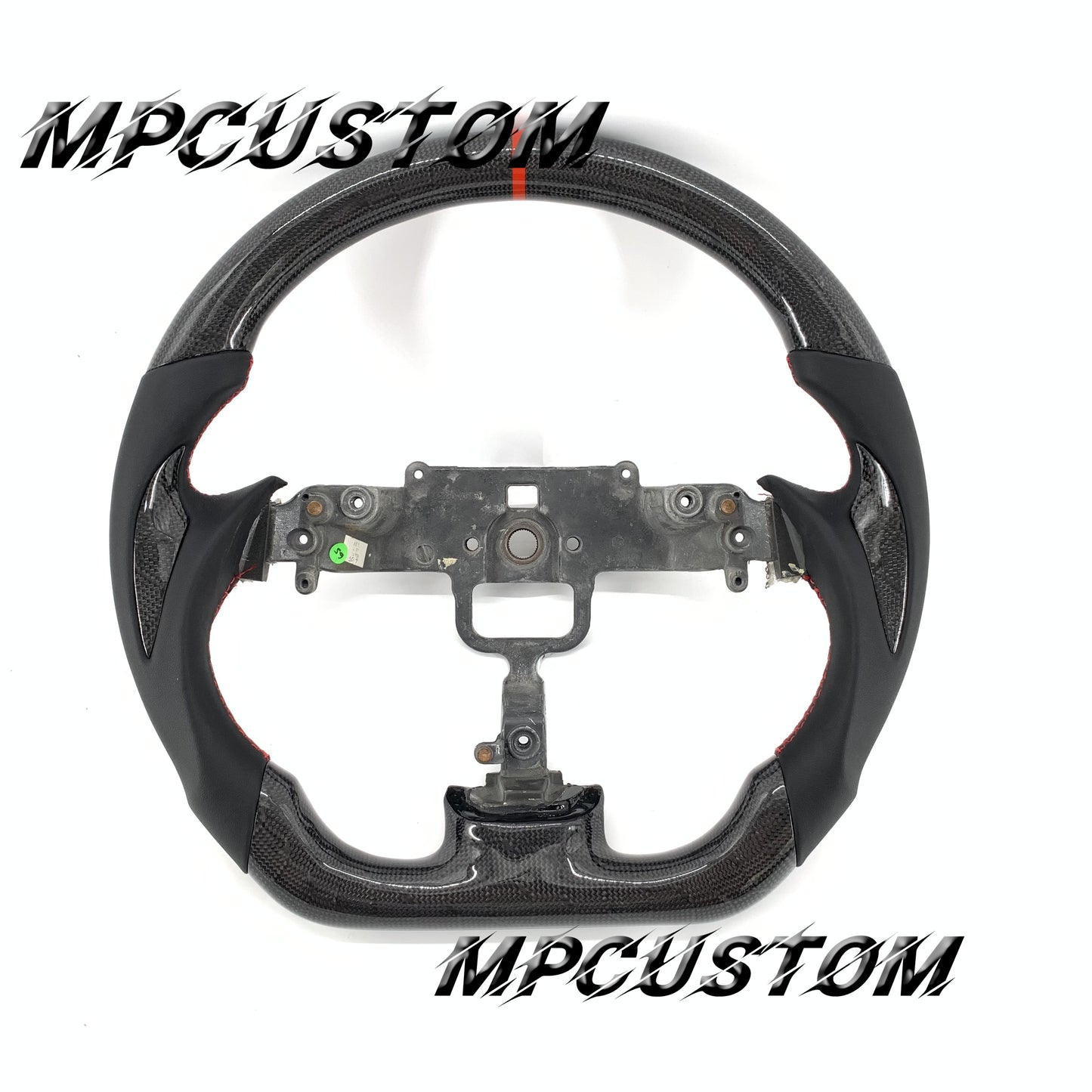 Mpcustom for Mazda 2006 carbon fiber steering wheel smooth