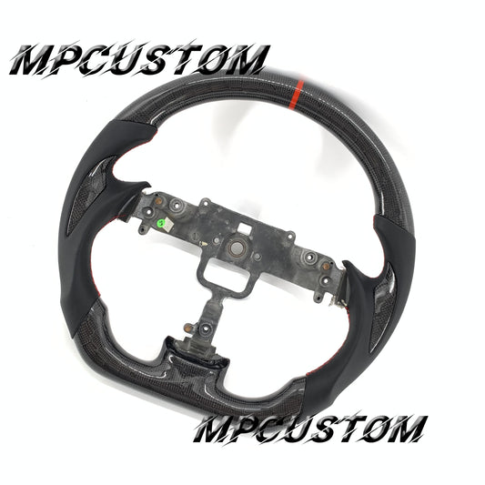 Mpcustom for Mazda 2006 carbon fiber steering wheel gloss and smooth
