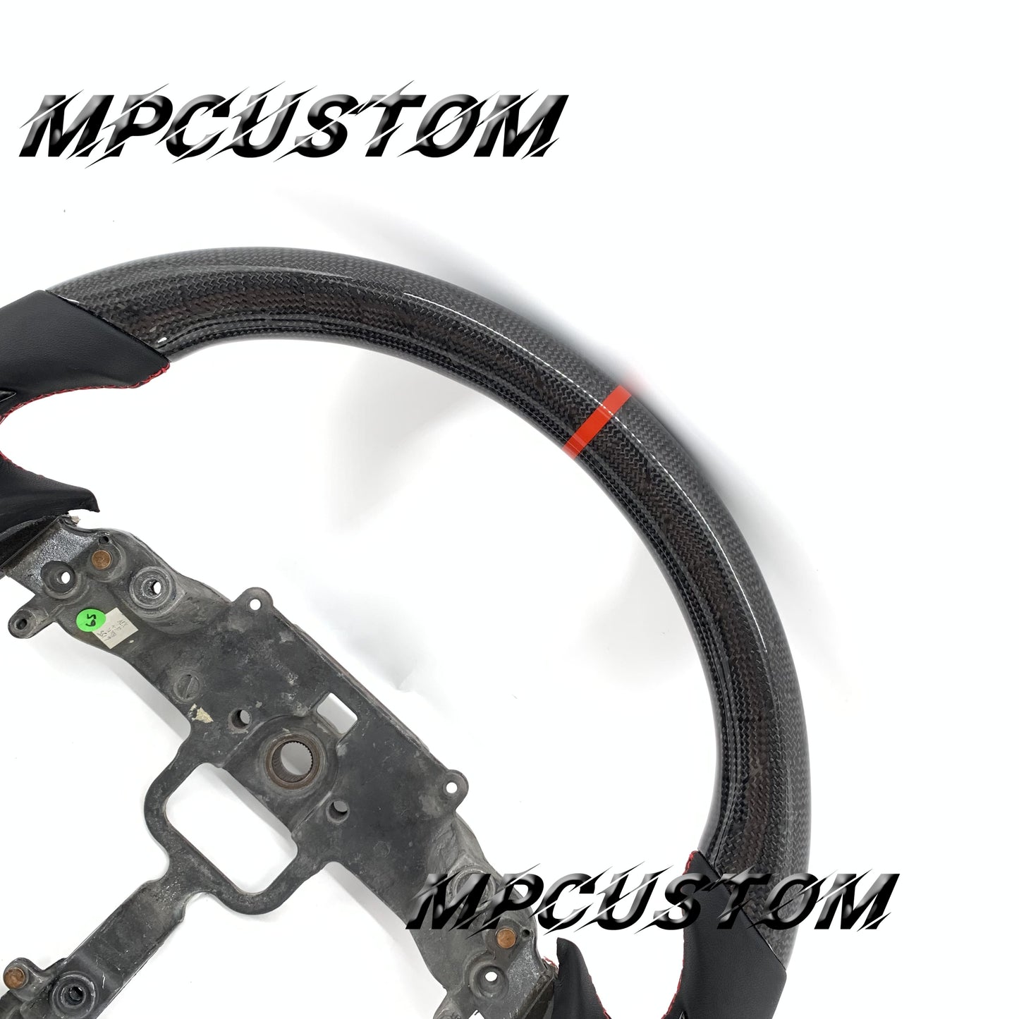 Mpcustom for Mazda 2006 carbon fiber steering wheel smooth