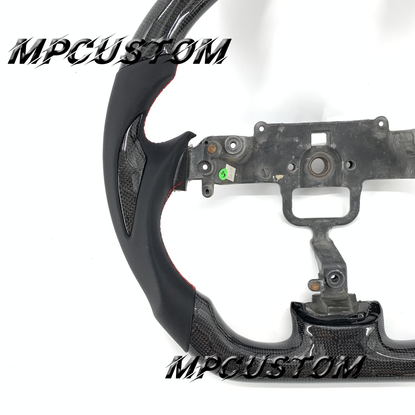 Mpcustom for Mazda 2006 carbon fiber steering wheel smooth
