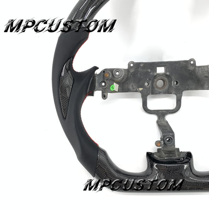 Mpcustom for Mazda 2006 carbon fiber steering wheel gloss and smooth
