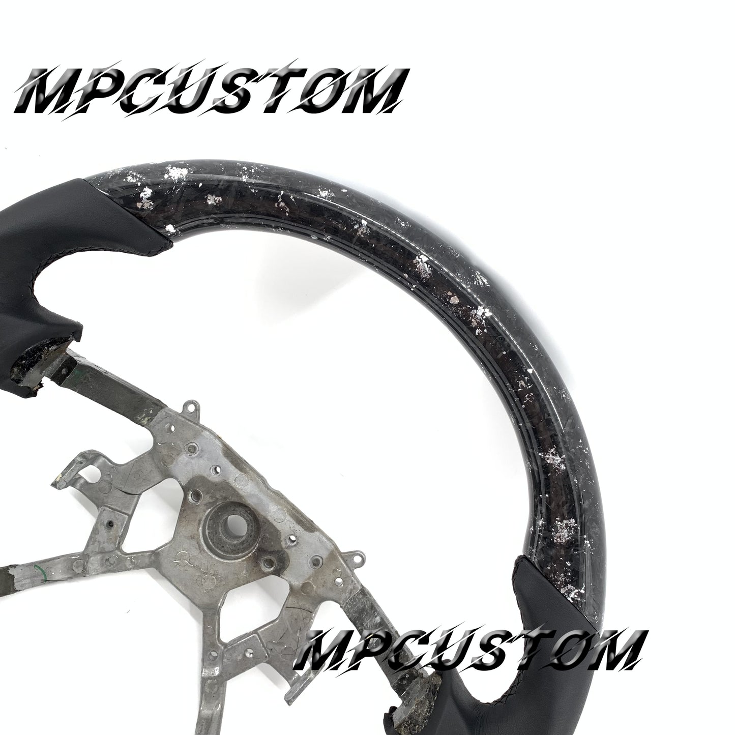 Mpcustom for Nissan Y61 carbon fiber steering wheel smooth