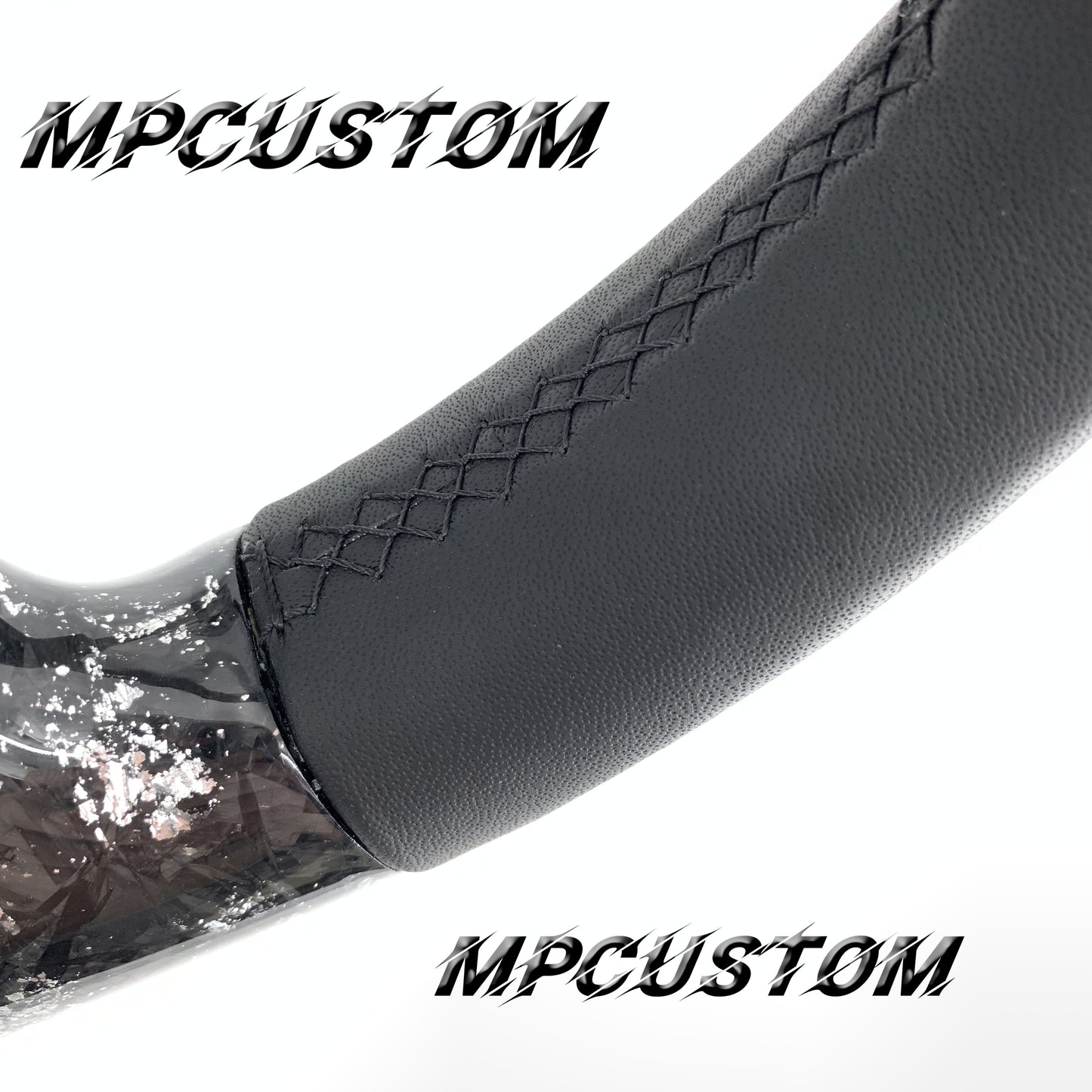 Mpcustom for Nissan Y61 carbon fiber steering wheel smooth