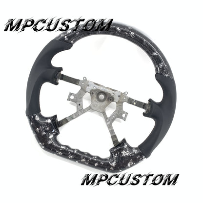 Mpcustom for Nissan Y61 carbon fiber steering wheel gloss and smooth