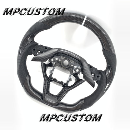 Mpcustom for Honda 10th gen Accord 2018-2022 carbon fiber steering wheel white stripe line