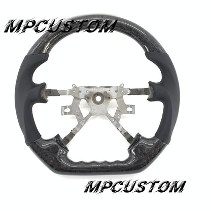 Mpcustom for Nissan Y61 carbon fiber steering wheel round top