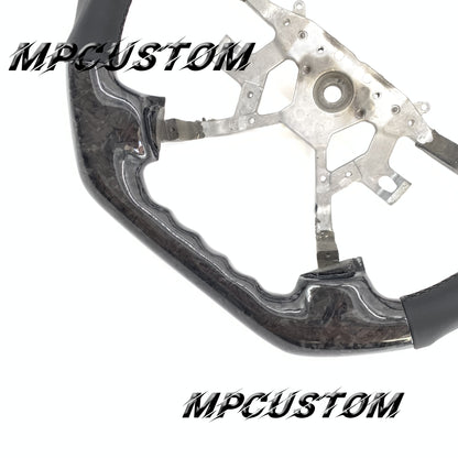 Mpcustom for Nissan Y61 carbon fiber steering wheel round top