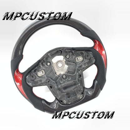 Mpcustom for Toyota Supra 2020 carbon fiber steering wheel gloss
