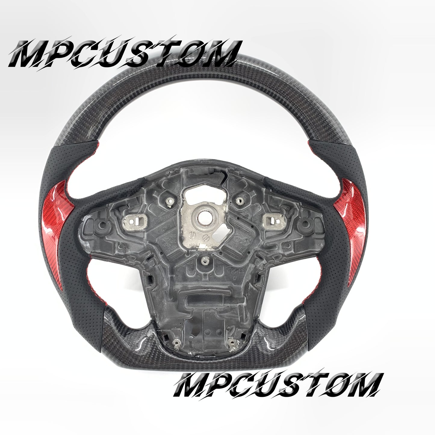 Mpcustom for Toyota Supra 2020 carbon fiber steering wheel round top and flat bottom